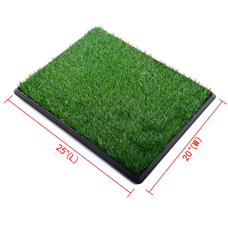 Tucker Murphy Pet Artificial Grass Dog Pee Pads Indoor Outdoor